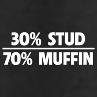 Stud Muffin 30/70 Funny Over 40 Dad Bod Gift Golf Towel