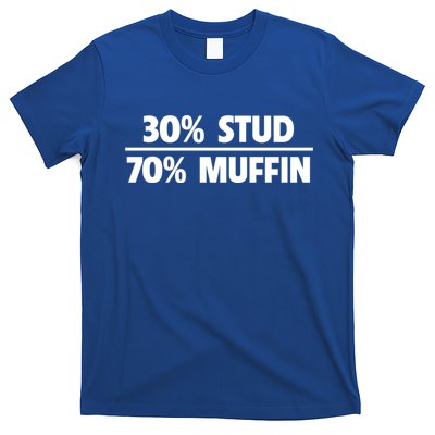 Stud Muffin 30/70 Funny Over 40 Dad Bod Gift T-Shirt
