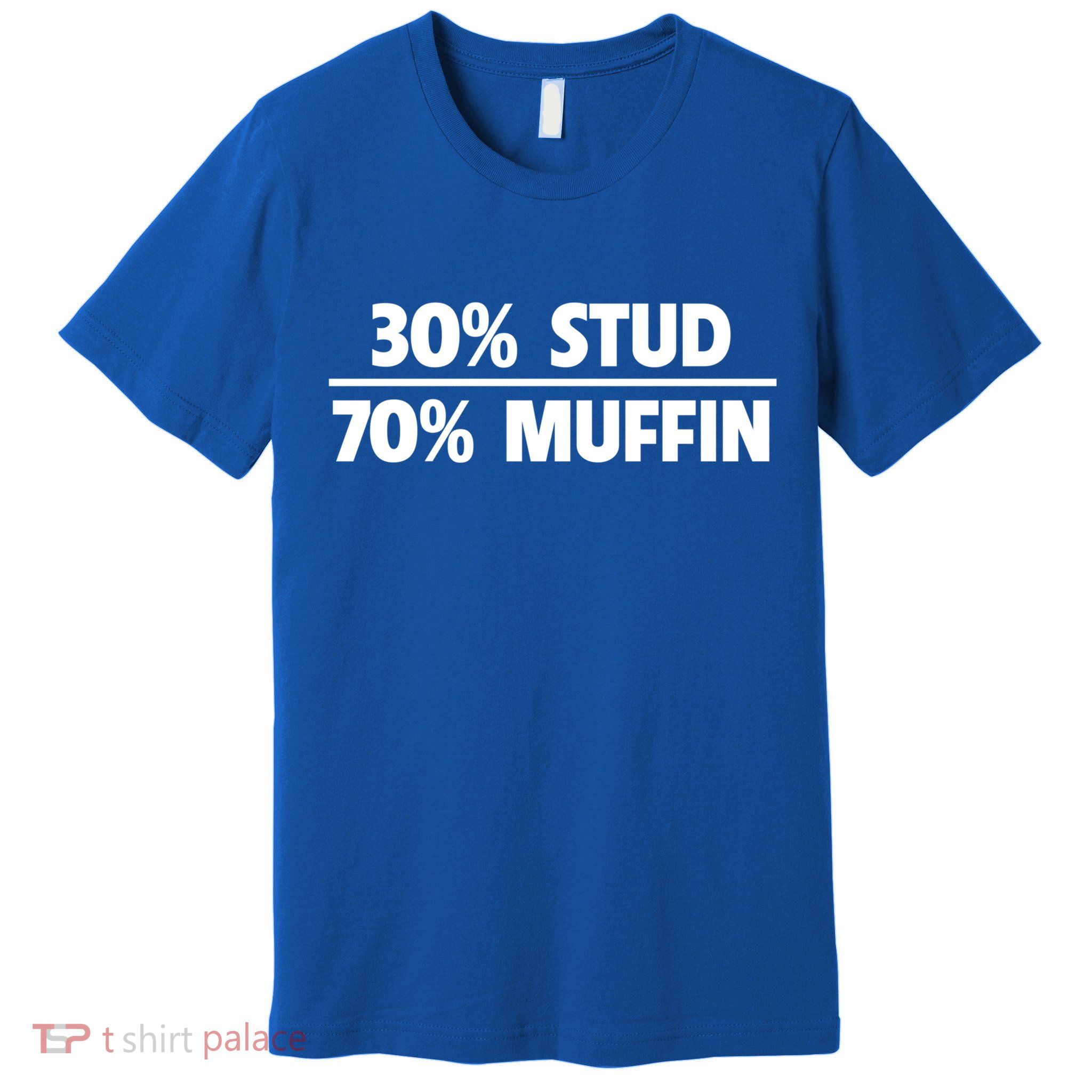 Stud Muffin 30/70 Funny Over 40 Dad Bod Gift Premium T-Shirt