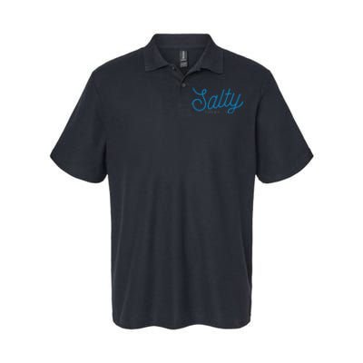 Salty. Matthew 5:13 Softstyle Adult Sport Polo