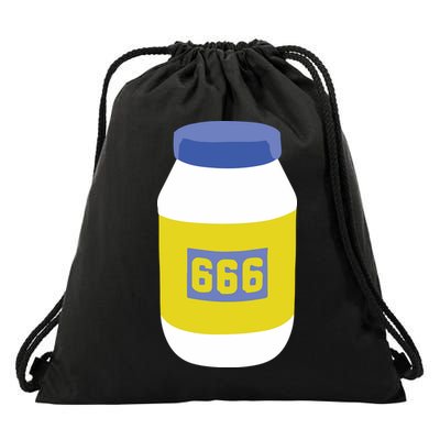 Smashingpumpkins Mayonaise 666 Drawstring Bag