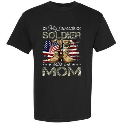 Soldier Mom Army Graduation Mom Garment-Dyed Heavyweight T-Shirt