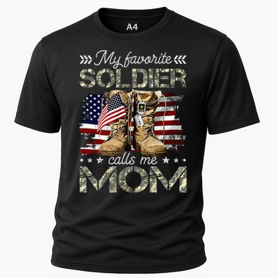 Soldier Mom Army Graduation Mom Cooling Performance Crew T-Shirt