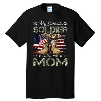 Soldier Mom Army Graduation Mom Tall T-Shirt