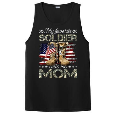 Soldier Mom Army Graduation Mom PosiCharge Competitor Tank