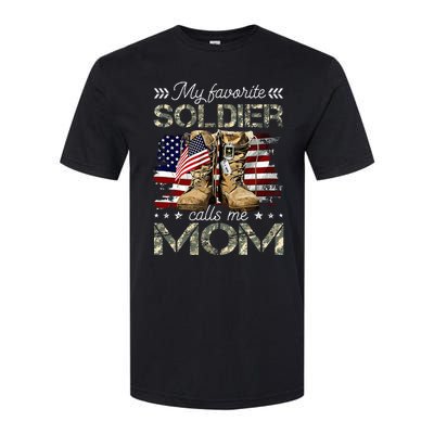 Soldier Mom Army Graduation Mom Softstyle CVC T-Shirt