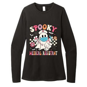 Spooky Medical Assistant Cute Halloween Med Assistant Womens CVC Long Sleeve Shirt