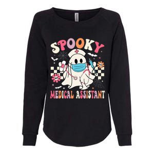 Spooky Medical Assistant Cute Halloween Med Assistant Womens California Wash Sweatshirt