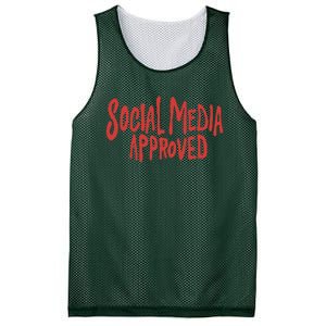 Social Media Approved Quote Mesh Reversible Basketball Jersey Tank