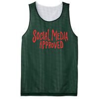 Social Media Approved Quote Mesh Reversible Basketball Jersey Tank