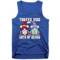 Ski Mom And Dad Gnome Graphic With Sayings Gnomies Love Skiing Gift Tank Top