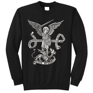 St Michael Archangel Catholic Angel Defend Us Sweatshirt