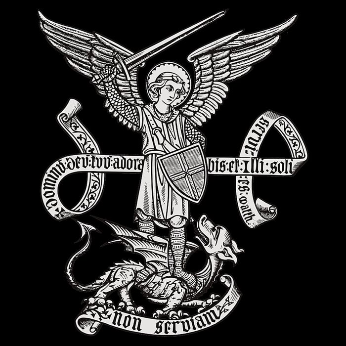 St Michael Archangel Catholic Angel Defend Us Bucket Hat