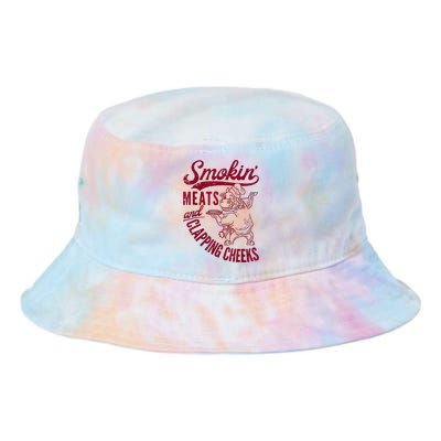 Smoking Meats And Clapping Cheeks Tie Dye Newport Bucket Hat