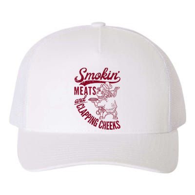 Smoking Meats And Clapping Cheeks Yupoong Adult 5-Panel Trucker Hat