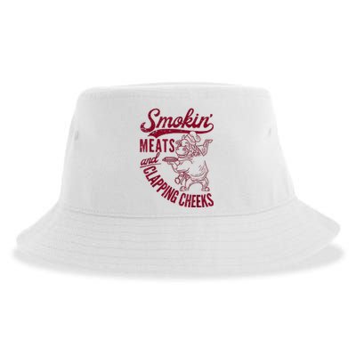 Smoking Meats And Clapping Cheeks Sustainable Bucket Hat