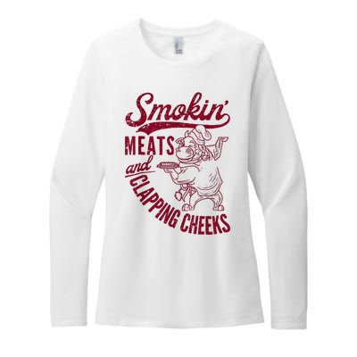 Smoking Meats And Clapping Cheeks Womens CVC Long Sleeve Shirt