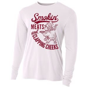 Smoking Meats And Clapping Cheeks Cooling Performance Long Sleeve Crew