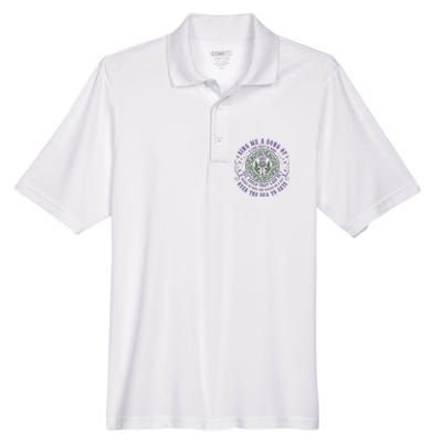 Sing Me A Song Of A Lass That Is Gone Dragonfly Men's Origin Performance Pique Polo