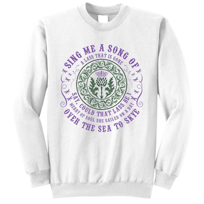 Sing Me A Song Of A Lass That Is Gone Dragonfly Sweatshirt