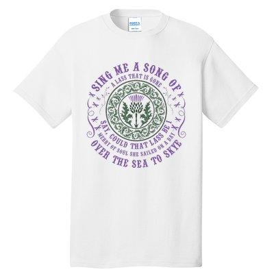 Sing Me A Song Of A Lass That Is Gone Dragonfly Tall T-Shirt