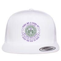Sing Me A Song Of A Lass That Is Gone Dragonfly Flat Bill Trucker Hat