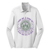 Sing Me A Song Of A Lass That Is Gone Dragonfly Silk Touch Performance Long Sleeve Polo