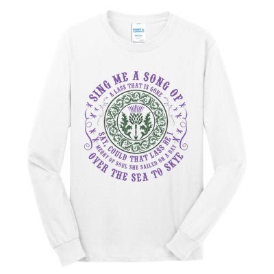 Sing Me A Song Of A Lass That Is Gone Dragonfly Tall Long Sleeve T-Shirt