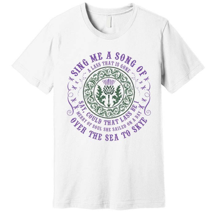 Sing Me A Song Of A Lass That Is Gone Dragonfly Premium T-Shirt