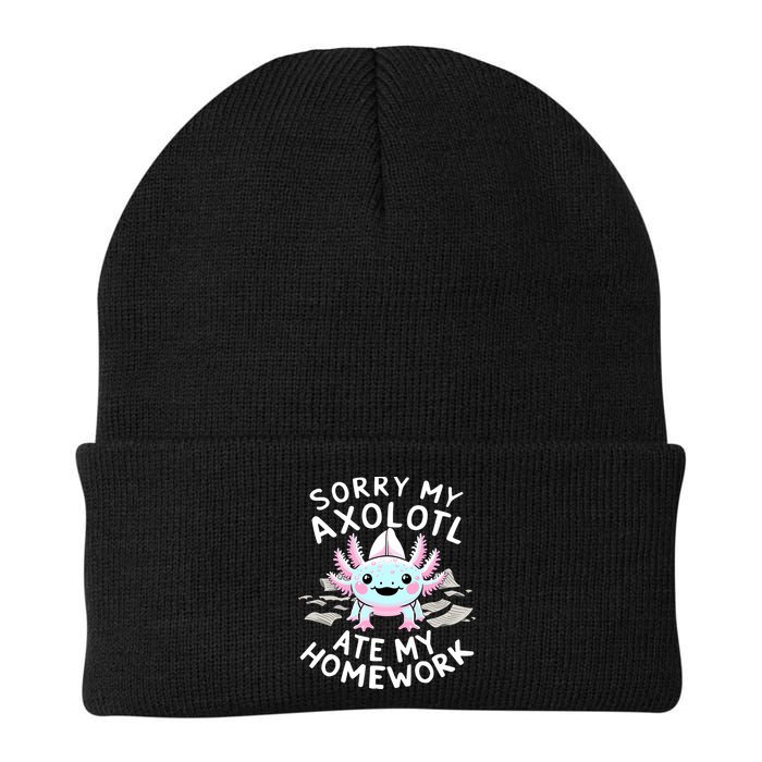 Sorry My Axolotl Ate My Homework Kawaii Axolotl Beanie