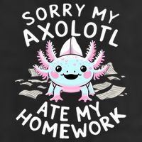 Sorry My Axolotl Ate My Homework Kawaii Axolotl Beanie