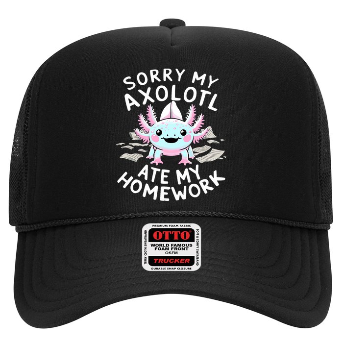 Sorry My Axolotl Ate My Homework Kawaii Axolotl Hat