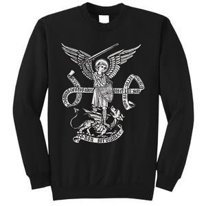 St Michael Archangel Catholic Angel Defend Us Sweatshirt