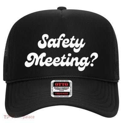 Safety Meeting Apparel High Crown Mesh Back Trucker Hat