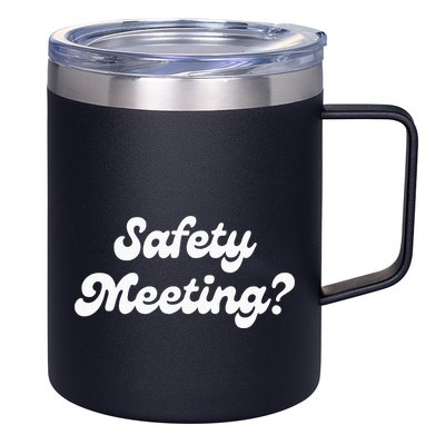 Safety Meeting Apparel 12oz Stainless Steel Coffee Mug
