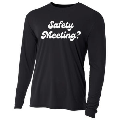 Safety Meeting Apparel Cooling Performance Long Sleeve Crew