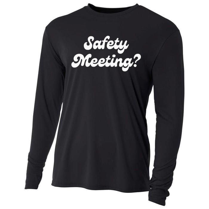 Safety Meeting Apparel Cooling Performance Long Sleeve Crew