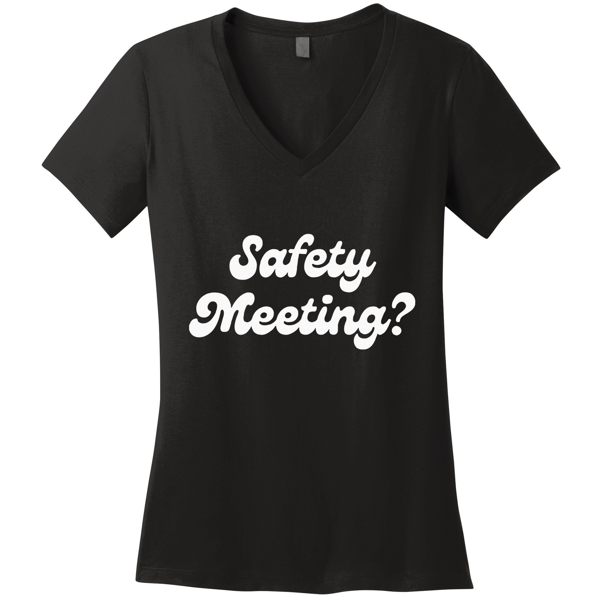 Safety Meeting Apparel Women's V-Neck T-Shirt