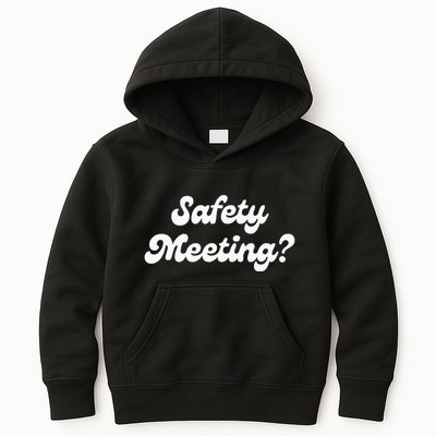 Safety Meeting Apparel Kids Hoodie