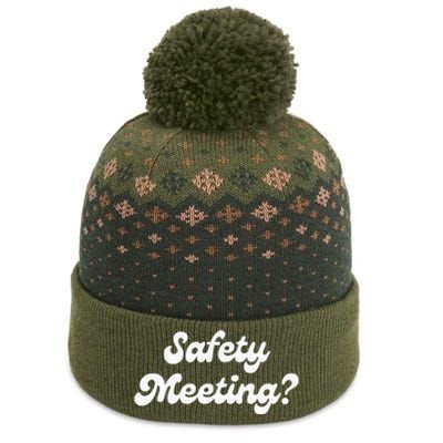 Safety Meeting Apparel The Baniff Cuffed Pom Beanie