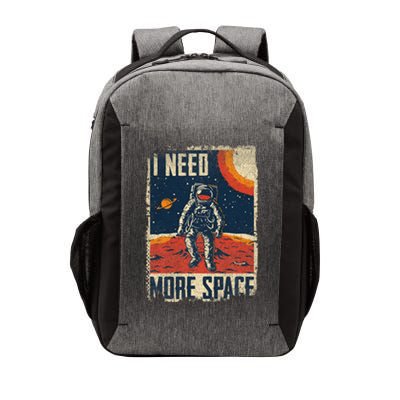 Space Man Astronaut Retro I Need More Space Vector Backpack