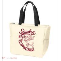 Smoking Meats And Clapping Cheeks Zip Tote Bag
