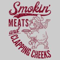 Smoking Meats And Clapping Cheeks Tie-Dye T-Shirt