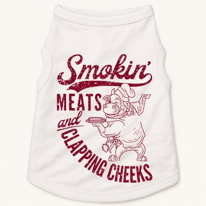 Smoking Meats And Clapping Cheeks Doggie Tank