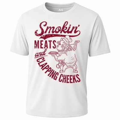 Smoking Meats And Clapping Cheeks Performance Shirt