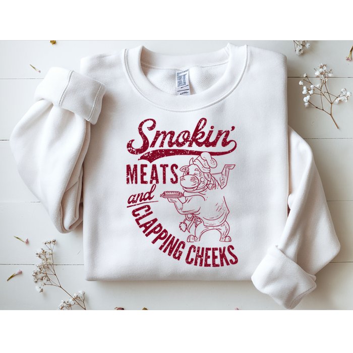 Smoking Meats And Clapping Cheeks Sweatshirt