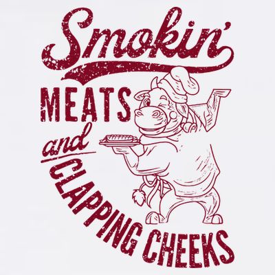 Smoking Meats And Clapping Cheeks T-Shirt
