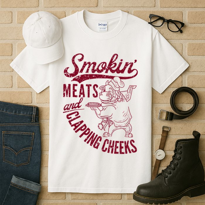 Smoking Meats And Clapping Cheeks Tall T-Shirt