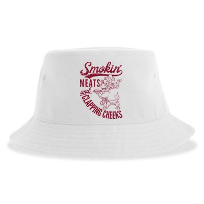 Smoking Meats And Clapping Cheeks Sustainable Bucket Hat