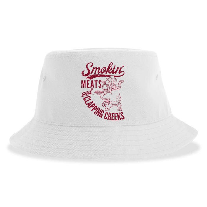 Smoking Meats And Clapping Cheeks Sustainable Bucket Hat